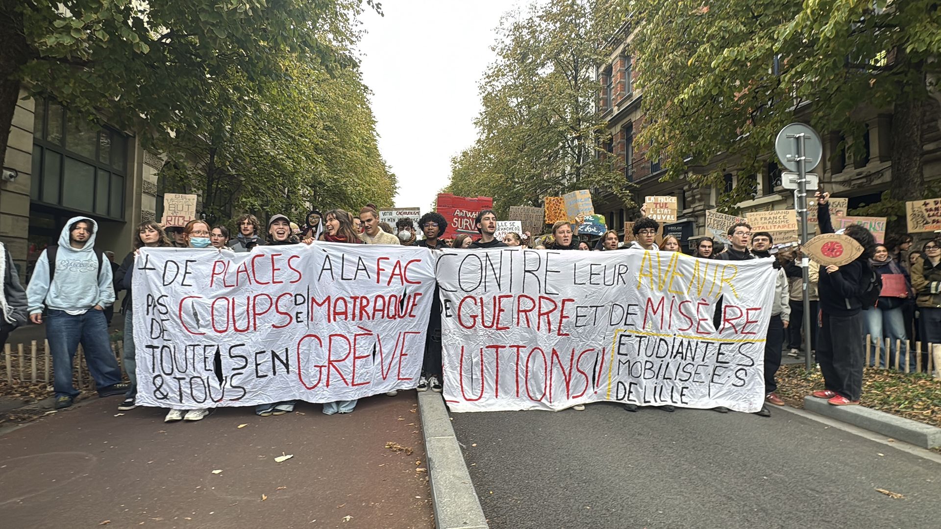 France Erupts in Protests Over Living Costs